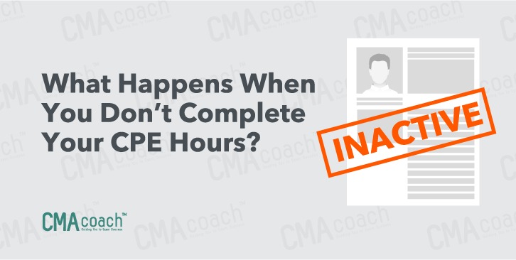 What happens when you don't complete CPE hours?