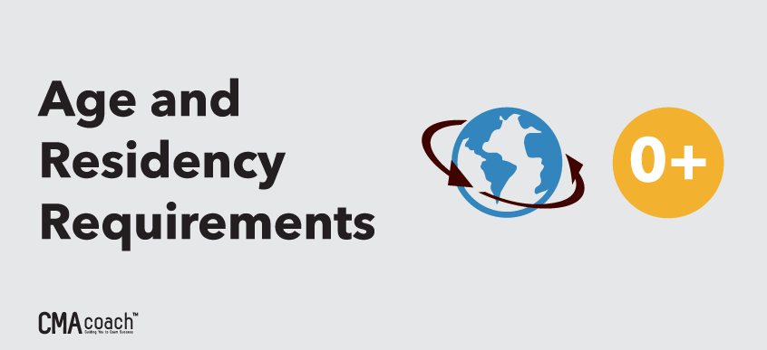 Texas exam age and residency